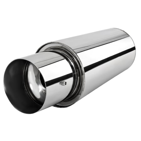 Spec-D Tuning 310 Style Spiral Muffler 2.5 Inch Inlet MF-SS310